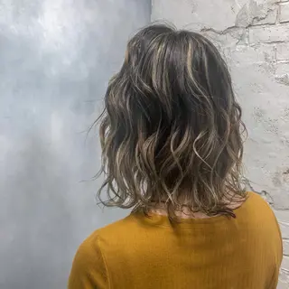 ミディアム カラー welring hair salonのヘアスタイル