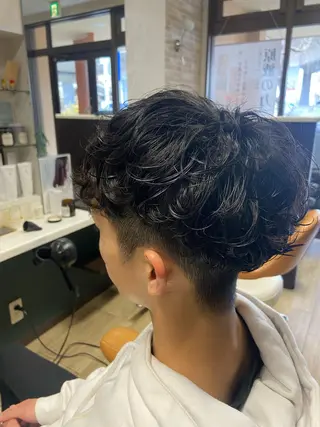 パーマ 千上 結希奈のヘアスタイル