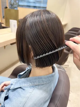 ショート 艶カラー/高円寺 MIHOのヘアスタイル
