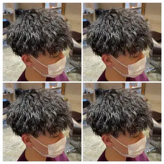 パーマ メンズ メンズパーマ特化 店長望月謙二郎のヘアスタイル