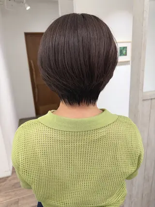 ショート カラー ハイライト⭐️上野 高広のヘアスタイル