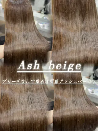 カラー mimi☪️/艶髪 /髪質改善/透明感のヘアスタイル