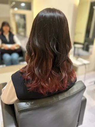 ロング 田中 寛汰のヘアスタイル