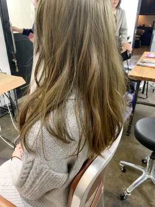 ロング カラー メンズパーマ メンズ特化ryoのヘアスタイル