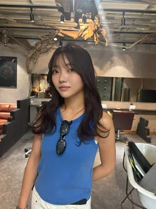 ロング カラー 垢抜けカラー ヒロムのヘアスタイル