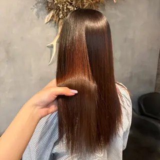 ロング パーマ 🌸艶カラー/似合わ せカット/サクラ🌸のヘアスタイル