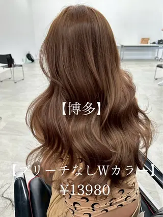 ロング カラー 【博多髪質改善】 吉村 清志のヘアスタイル