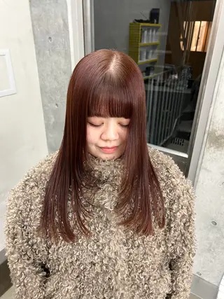 セミロング カラー ボブ/パーマ 🐕🦺Nagiのヘアスタイル