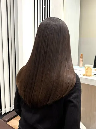 ロング 杉原魁/髪質改善/ 似合わせパーマのヘアスタイル