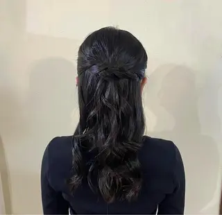 ヘアアレンジ aya hair 水上のヘアスタイル