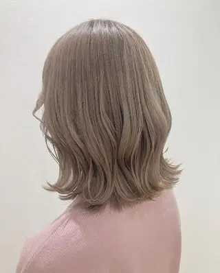 ミディアム カラー 店長 ✂️ムラカミ キラリのヘアスタイル
