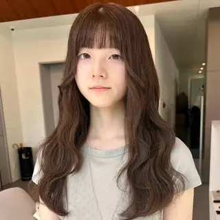 ロング カラー 透明感似合わせカラー 🍀あかり🍀のヘアスタイル