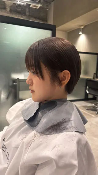 ショート ショート特化/ボブ/ アイカのヘアスタイル