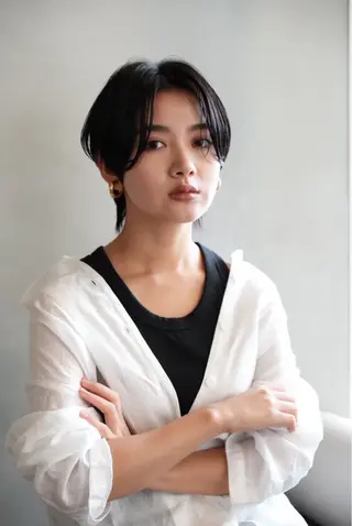 ショート カラー 加賀 千聖 /soigneのヘアスタイル