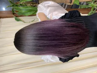 セミロング カラー ハイトーン得意😍 Lumiereのヘアスタイル