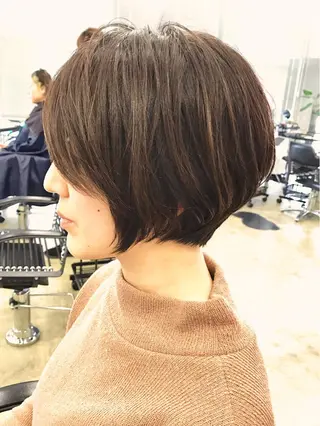 ショート 大人女性ショート専門 tomodaのヘアスタイル