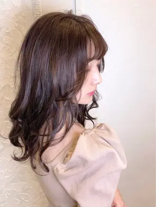 ロング LUMIA/オーナー 西田わかばのヘアスタイル