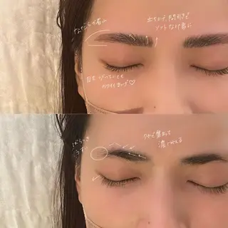 マツエク・マツパ 吉祥寺kasumi 🌛eye/browのマツエク・マツパデザイン