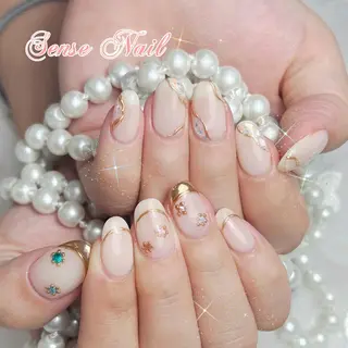 ネイル ヘアアレンジ メンズ キッズ マツエク・マツパ アイブロウ 🎀Sense Nail渋谷店🎀のネイルデザイン