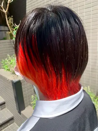 ミディアム メンズスタイリスト ティアラ👑のヘアスタイル