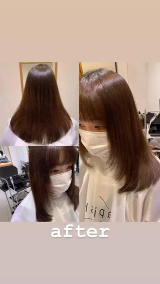 ロング ARMONY秋山輝也 コテ巻き風パーマ特化のヘアスタイル
