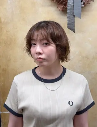 ショート ともざねゆか UniQ/岡山駅のヘアスタイル