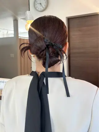 ロング ヘアアレンジ Hanon 美桜のヘアスタイル