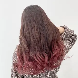 セミロング カラー パーマ ヘアアレンジ 💗無料カットモデル 募集中yu-ki💗のヘアスタイル