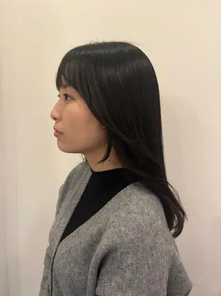 ロング ヘアアレンジ 韓国好き🇰🇷 美容師MIKUのヘアスタイル