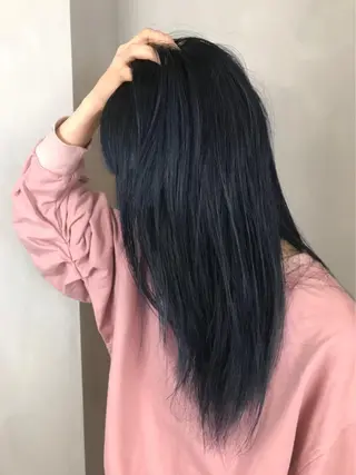 ロング カラー BROCANTE立川 karasawa.nのヘアスタイル