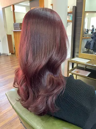 ロング 下林 雅明のヘアスタイル