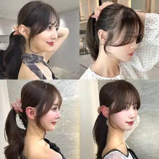 セミロング 韓国レイヤー🌸 艶髪🫧池袋/礼二郎のヘアスタイル