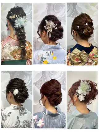 セミロング ヘアセット専門店 佐藤のヘアスタイル