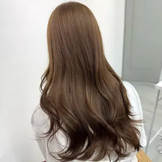 ロング カラー ヘアアレンジ ブリーチなしカラー /新百合ヶ丘/安形翔のヘアスタイル