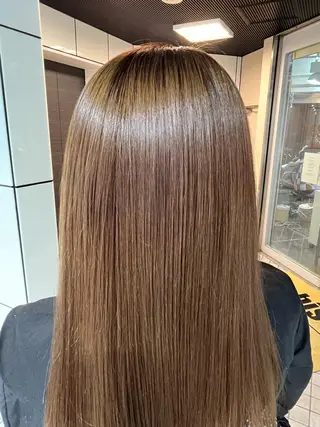 カラー カットパーマ 🌀あさみのヘアスタイル
