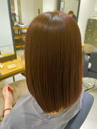 ミディアム anB Bのヘアスタイル