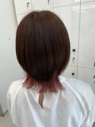 ミディアム カラー 🫧‪Ameri🫧 Emma ecoleのヘアスタイル