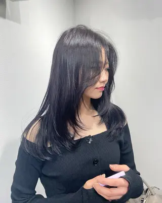 ロング ))ブリーチ特化(( 渡邉 怜のヘアスタイル