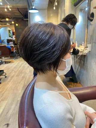 ショート カラー 増山 大起のヘアスタイル