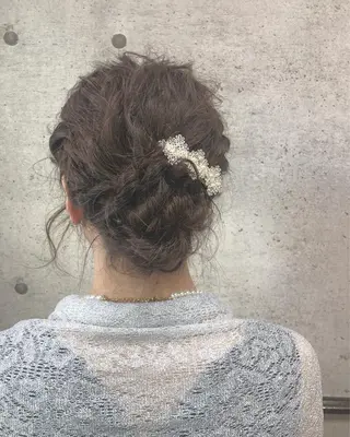 ヘアアレンジ 江原 彩華のヘアスタイル