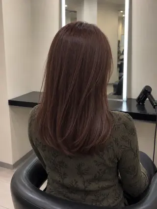 ミディアム カラー 🌈ウルトワ水素 髪質改善naru🌈のヘアスタイル