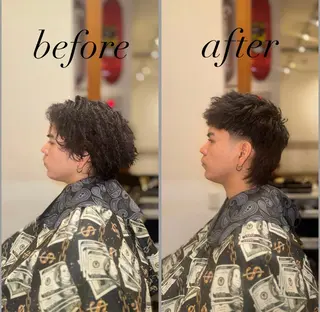 メンズ 生盛 一郎のヘアスタイル