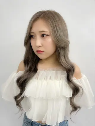 ロング カラー 馴染ませエクステ/ ヒロヤのヘアスタイル