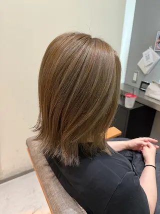 ミディアム カラー N°sopo 札幌大通のヘアスタイル