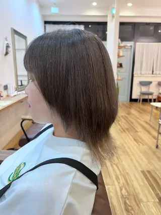 ミディアム カラー 🐰ハイトーンカラー 畠山 渡🐰のヘアスタイル
