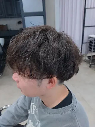 メンズ パーマ ブランシェ小幡駅前店 永薗 光司のヘアスタイル