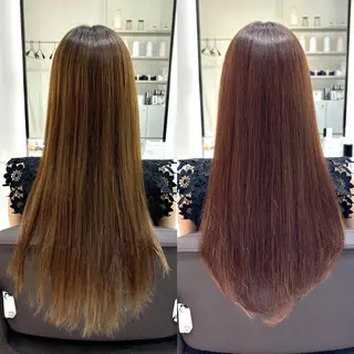 ロング EIGHT plum TOKIOリミテッドのヘアスタイル
