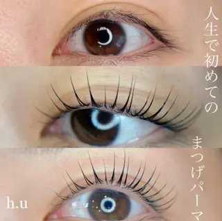 マツエク・マツパ ビューティーサロン h.uのマツエク・マツパデザイン