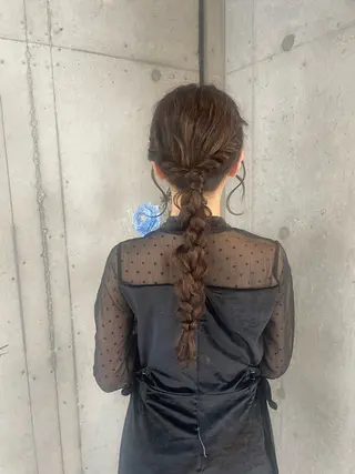 ロング ヘアアレンジ 美髪× ヘアセット✨Araiのヘアスタイル