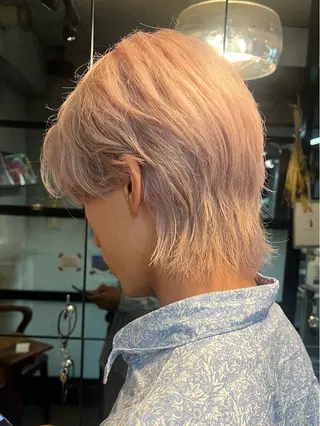 ショート カラー メンズ BEAT S (Sara)のヘアスタイル